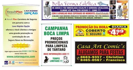 Banners - Digital e Recorte